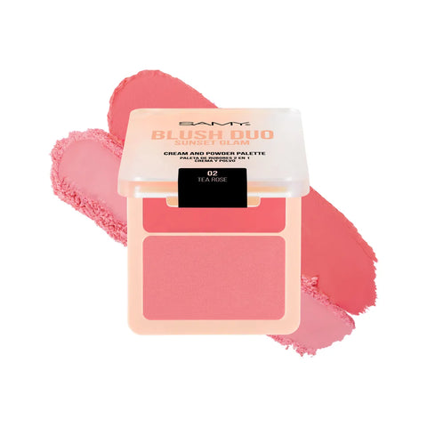 RUBOR 2 EN 1 SUNSET GLAM 02 TEA ROSE