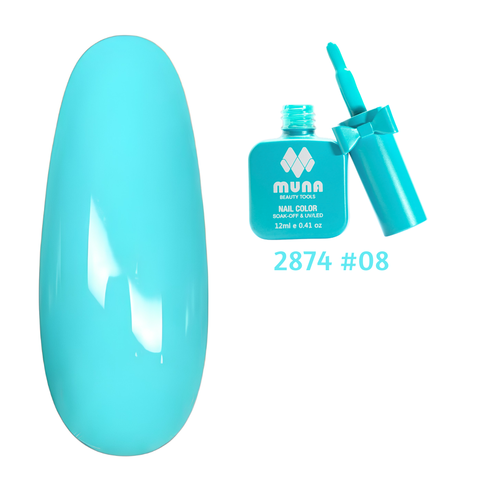 ESMALTE SEMIPERMANTE MUNA REF:2874 NAIL COLOR