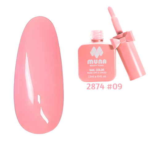 ESMALTE SEMIPERMANTE MUNA REF:2874 NAIL COLOR