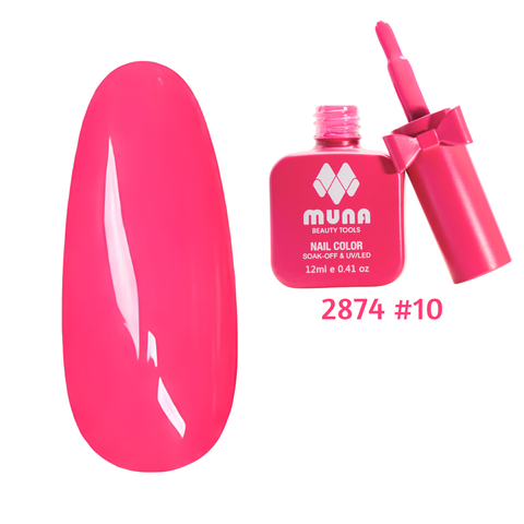 ESMALTE SEMIPERMANTE MUNA REF:2874 NAIL COLOR
