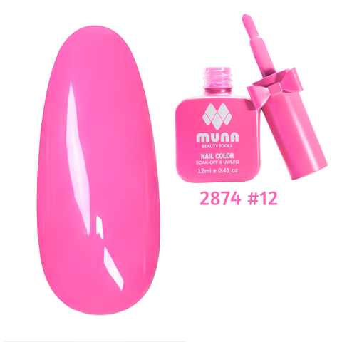 ESMALTE SEMIPERMANTE MUNA REF:2874 NAIL COLOR