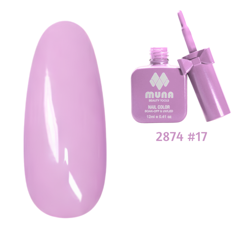 ESMALTE SEMIPERMANTE MUNA REF:2874 NAIL COLOR