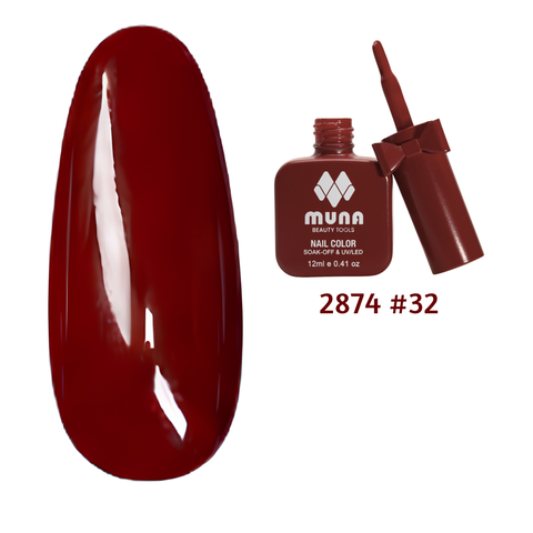 ESMALTE SEMIPERMANTE MUNA REF:2874 NAIL COLOR