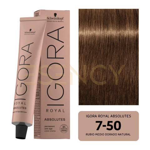 TINTE IGORA ROYAL DORADOS