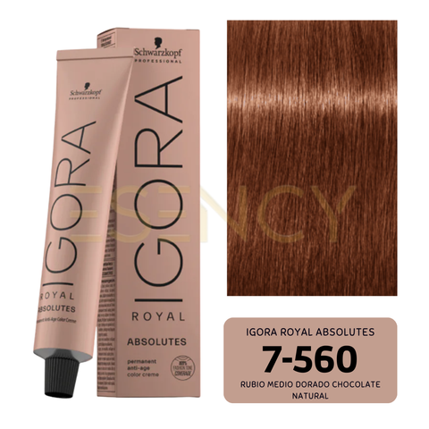 TINTE IGORA ROYAL DORADOS