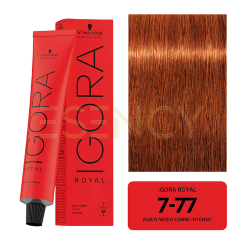 TINTE IGORA ROYAL COBRES, ROJOS Y VIOLETAS
