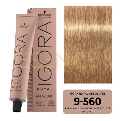 TINTE IGORA ROYAL DORADOS