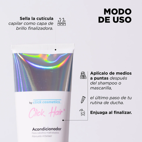 ACONDICIONADOR 4 EN 1 X300 ML CLICK HAIR