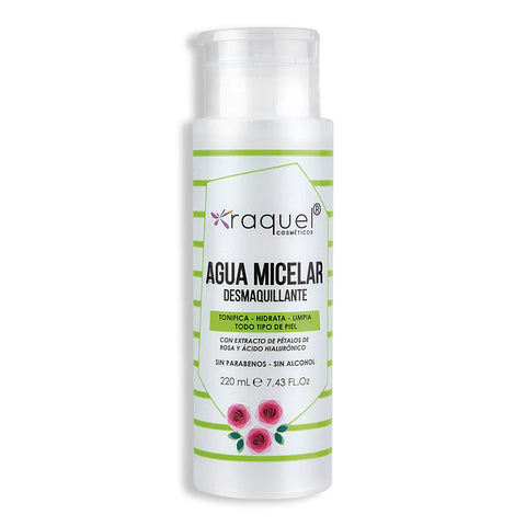 AGUA MICELAR DESMAQUILLANTE RAQUEL