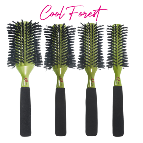 CEPILLO METALIZADO NYLON COOL FOREST