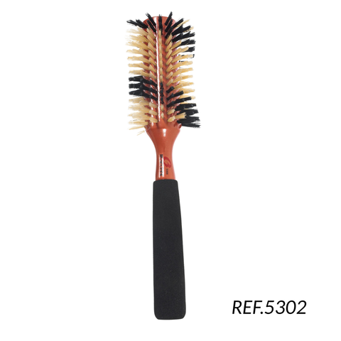 CEPILLO CERDA NATURAL BROWN SHINE