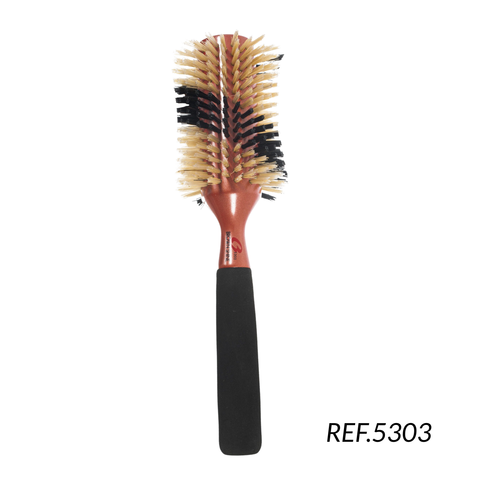 CEPILLO CERDA NATURAL BROWN SHINE