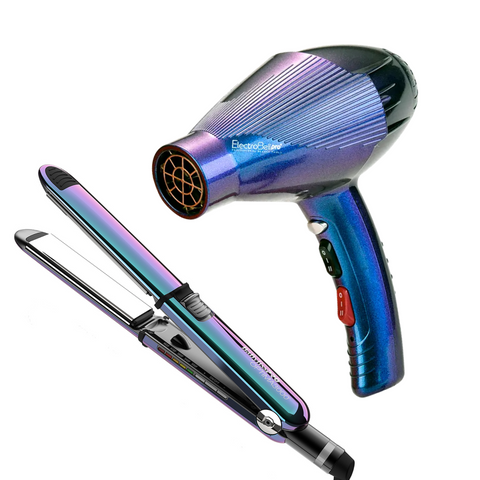 COMBO SECADOR GALACTIC + PLANCHA OPTIMA 3000