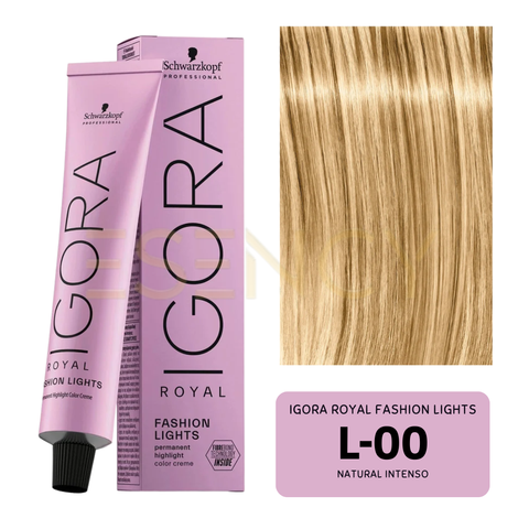 TINTE IGORA ROYAL FASHION LIGHTS SUPER ACLARANTES