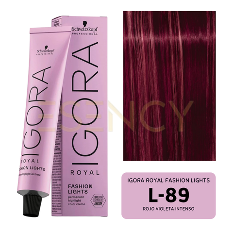 TINTE IGORA ROYAL FASHION LIGHTS SUPER ACLARANTES