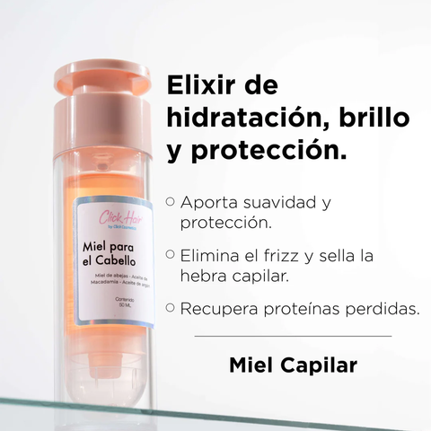MIEL PARA EL CABELLO X50 ML CLICK HAIR