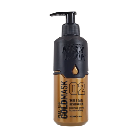 NISHMAN MASCARILLA DORADA 02 200ML