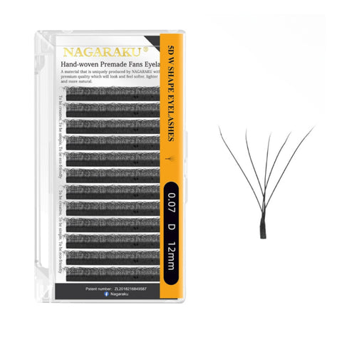 PESTAÑAS FIBRA TECNOLOGICA 5DW - 0.07D - MIXTAS