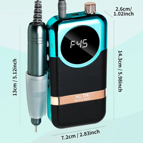 PULIDOR DRILL REF SG-716 45.000 RPM SUN NAILS
