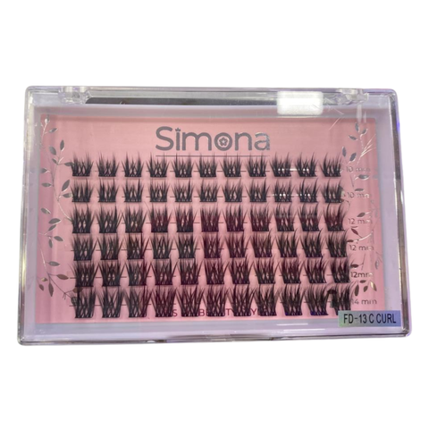 PESTAÑAS WISPY FD-13C CURL MIX REF.5964 SIMONA