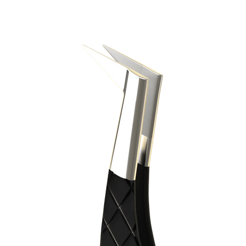 PINZA 3D VOLUMEN CORRUGADA VIOEMI NEGRA CON ESTUCHE