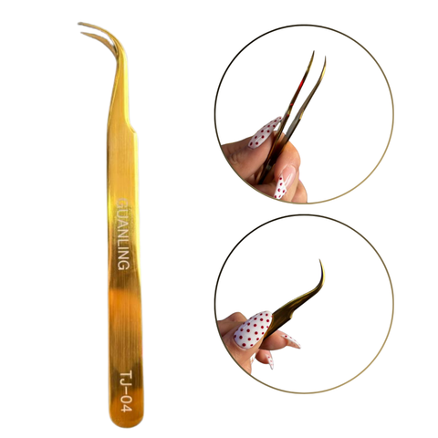 PINZA PESTAÑAS GUANLING REF. IN-654