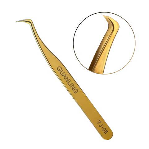 PINZA PESTAÑAS GUANLING REF. IN-653