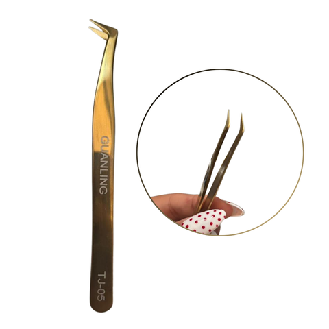 PINZA PESTAÑAS GUANLING REF. IN-653