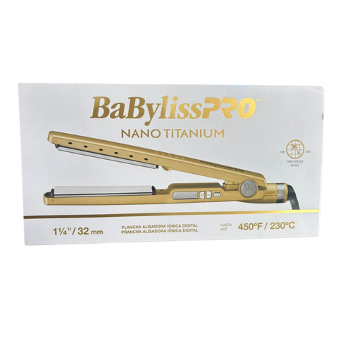 PLANCHA BABYLISS PRO NANO TITANIUM GOLD