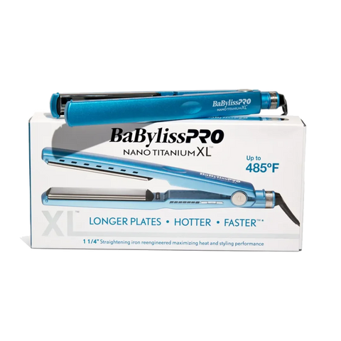 PLANCHA DIJITAL NANO TITATIUM AZUL 1 1/4" XL