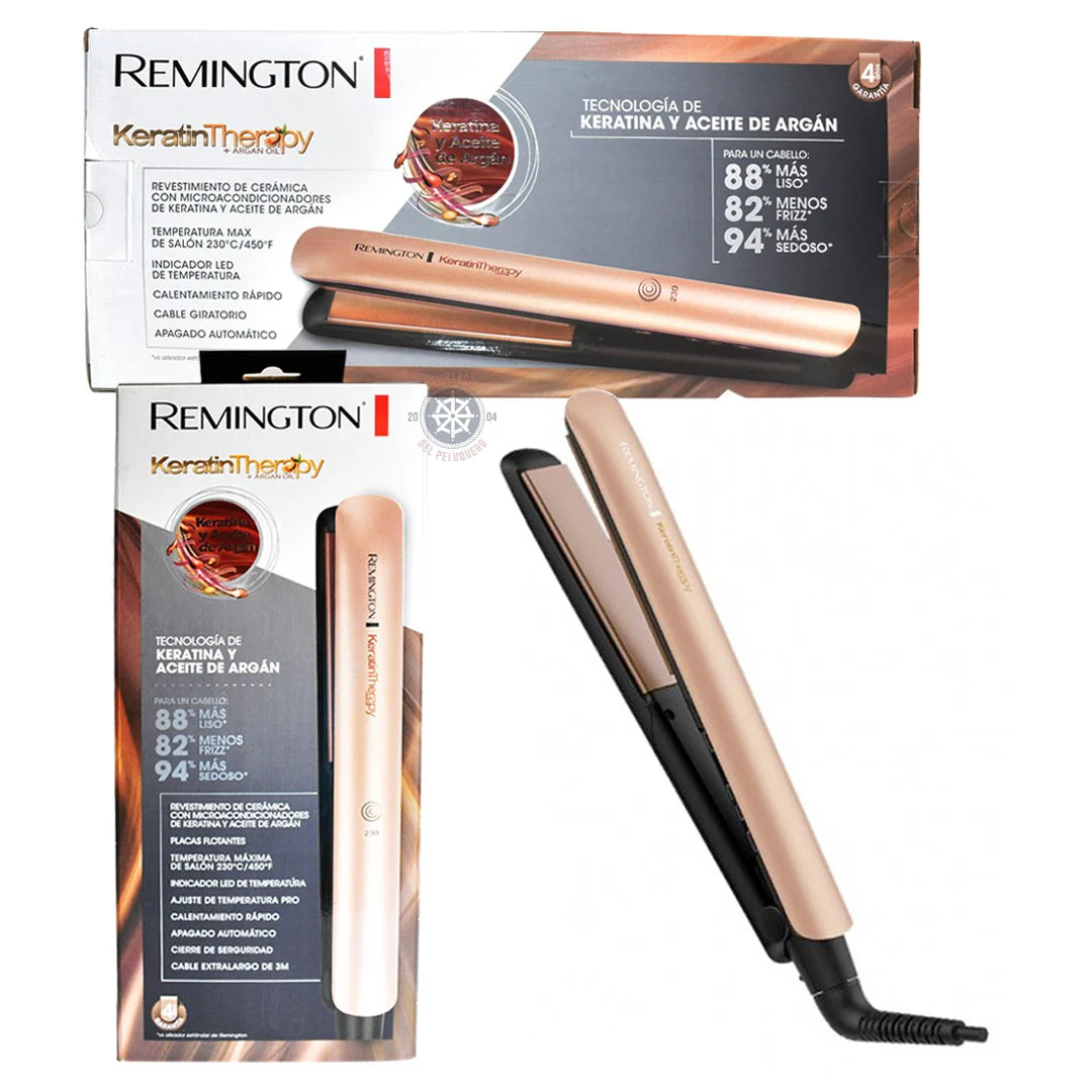 PLANCHA REMINGTON KERATIN+ARGAN – Esency Store - Main Image