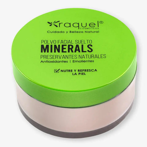 POLVO FACIAL SUELTO MINERALS RAQUEL
