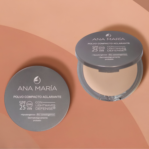 POLVO FACIAL ACLARANTE Y HUMECTANTE ANAMARIA