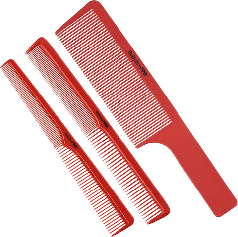 SET PEINETAS X3 ROJO BABYLIS