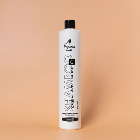 SHAMPOO CLARIFICANTE / ANTI RESIDUOS X500 ML FRENCHS GOLD