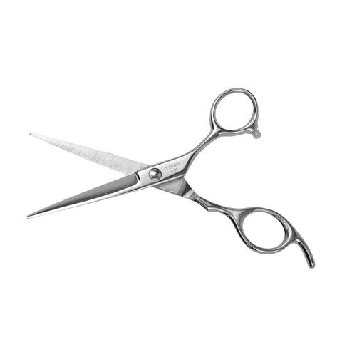 TIJERAS MICRODENTADA ACERO 420 SILVER CON ESTUCHE