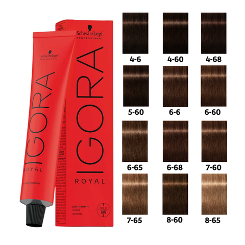 TINTE IGORA ROYAL CHOCOLATES