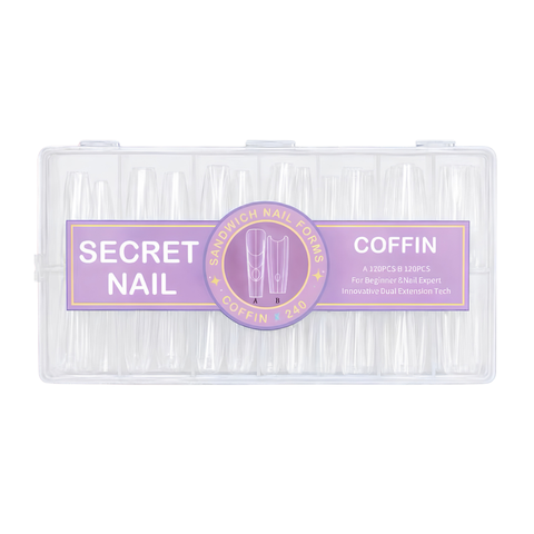 UÑAS DUAL SANDWICH COFFIN X240 UND