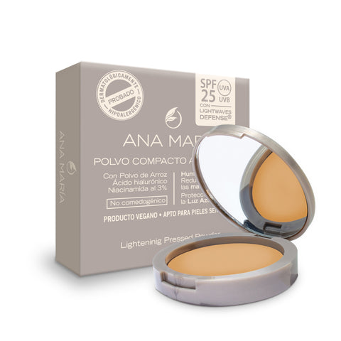 POLVO FACIAL ACLARANTE Y HUMECTANTE ANAMARIA