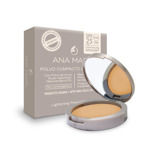 POLVO FACIAL ACLARANTE Y HUMECTANTE ANAMARIA