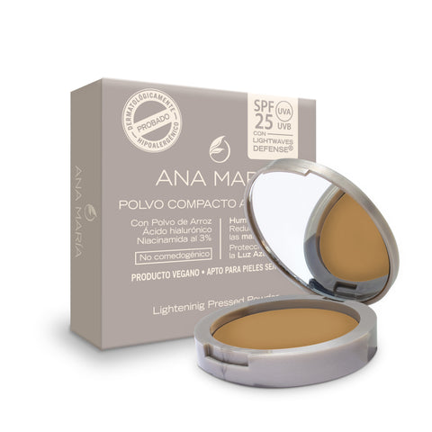 POLVO FACIAL ACLARANTE Y HUMECTANTE ANAMARIA