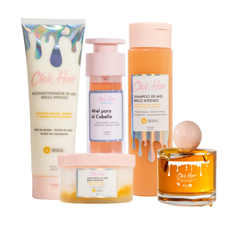 COMBO MIEL RITUAL DE ORO CLICK HAIR