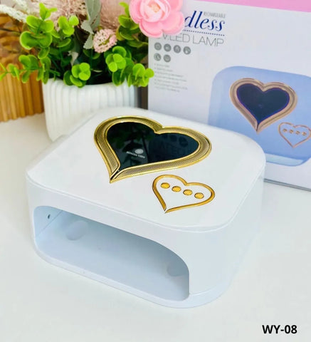 LAMPARA CORAZON RECARGABLE REF WY-08 288W SUN NAIL