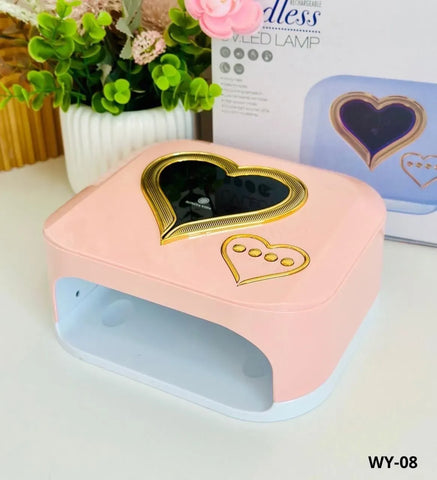LAMPARA CORAZON RECARGABLE REF WY-08 288W SUN NAIL