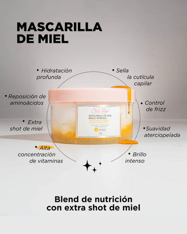 MASCARILLA DE MIEL BRILLO INTENSO X300 ML