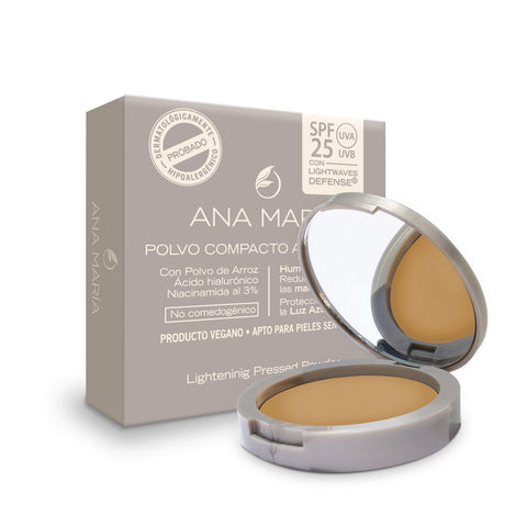 POLVO FACIAL ACLARANTE Y HUMECTANTE ANAMARIA