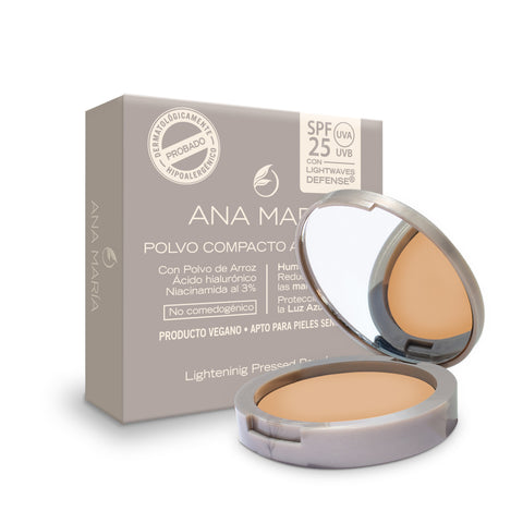 POLVO FACIAL ACLARANTE Y HUMECTANTE ANAMARIA