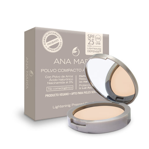 POLVO FACIAL ACLARANTE Y HUMECTANTE ANAMARIA