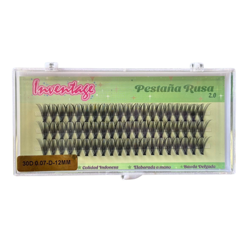 PESTAÑA EFECTO RUSO 30P INVENTAGE