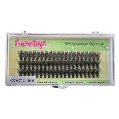 PESTAÑA RUSA 40P INVENTAGE
